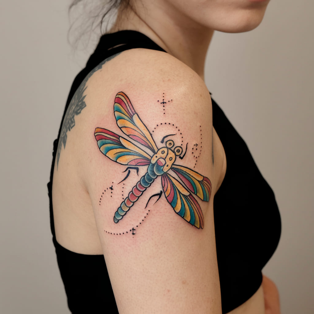 Colorful Firefly on the Side