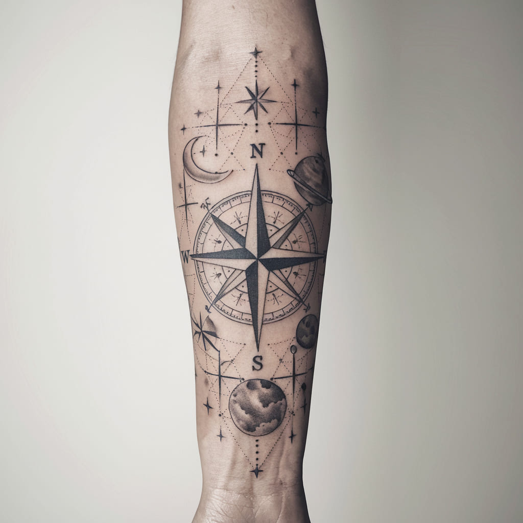 Dark Celestial Compass