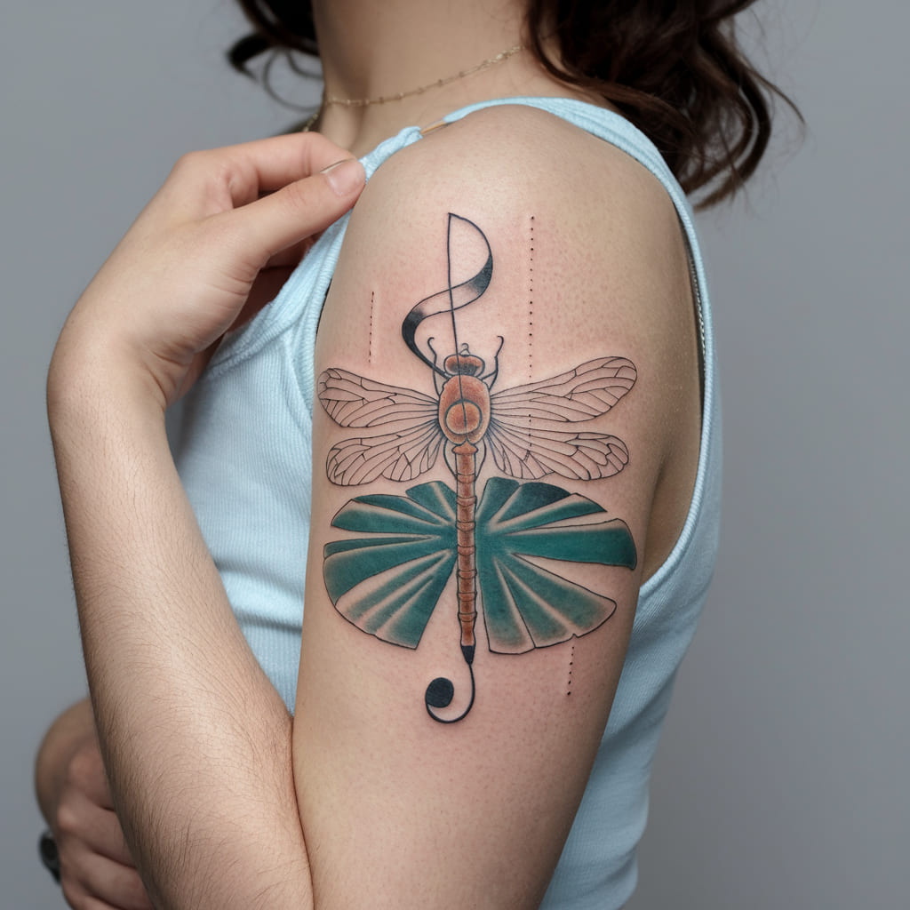 Firefly with a Music Note on the Arm