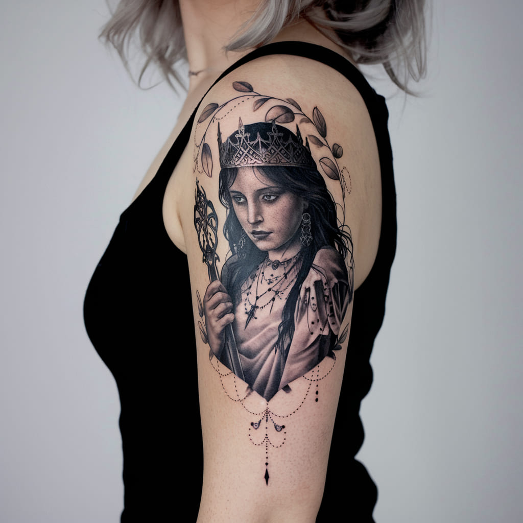 Gothic Goddess Portrait