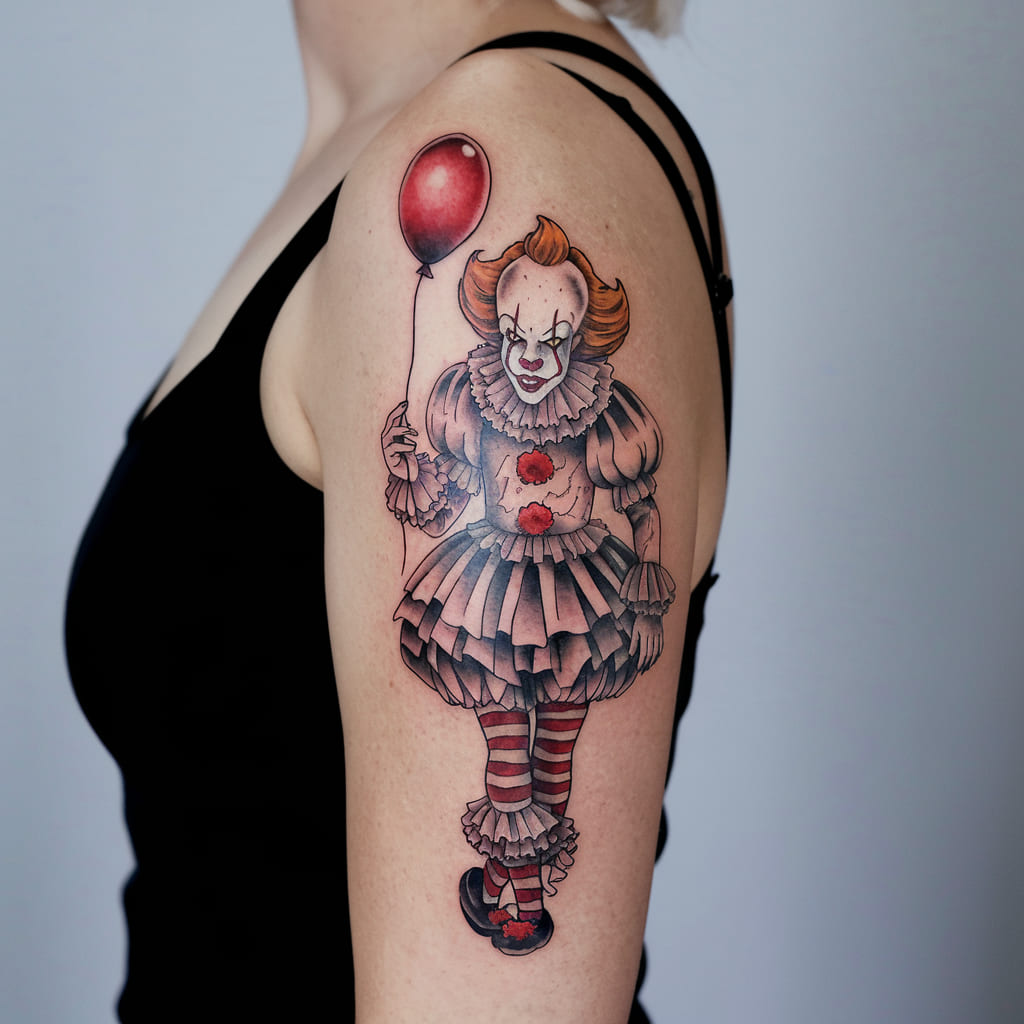 Pennywise with a Balloon