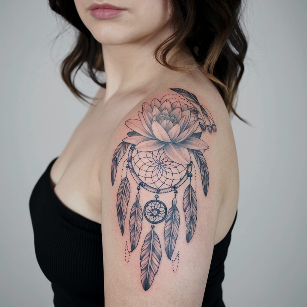 Water Lily and Dreamcatcher Combo