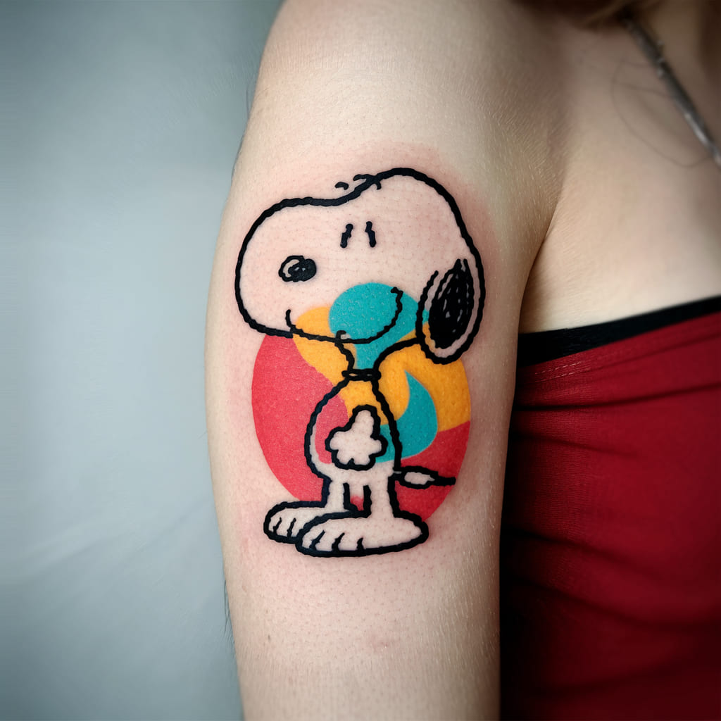 Abstract Snoopy