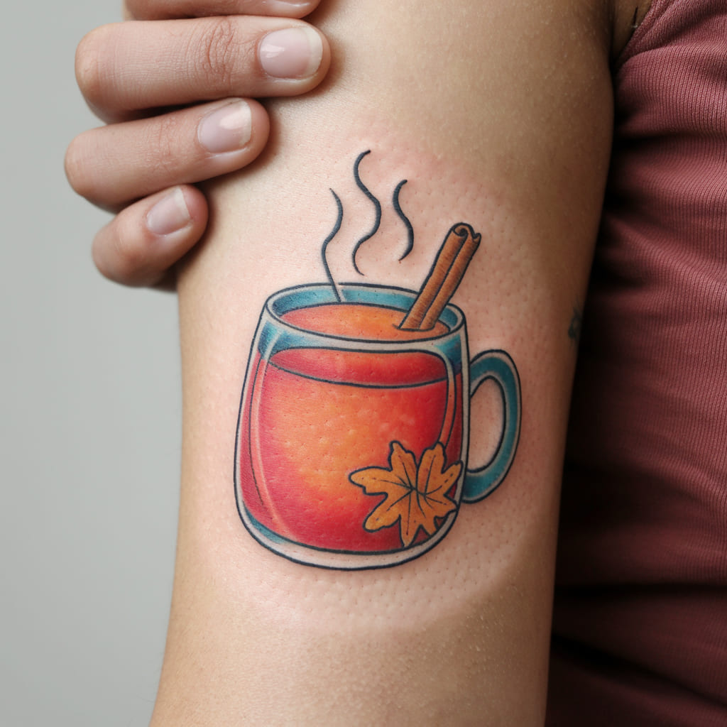 Apple Cider Mug Tattoo