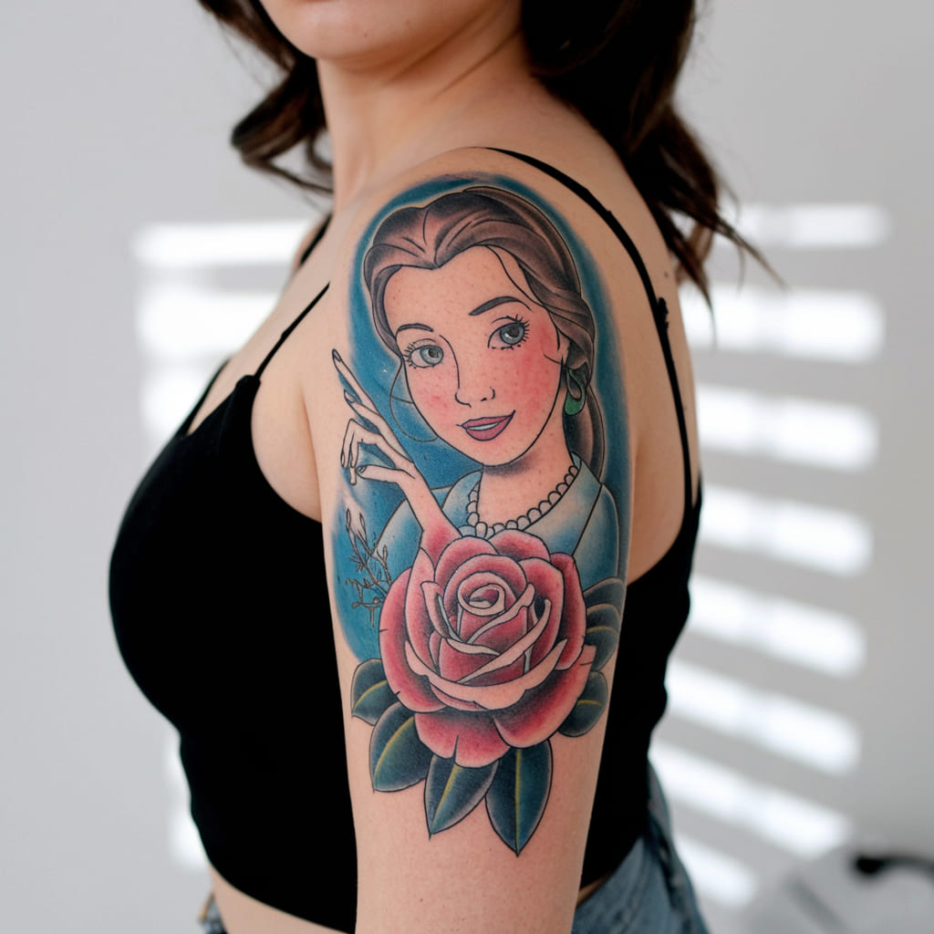 Belle and the Rose Tattoo