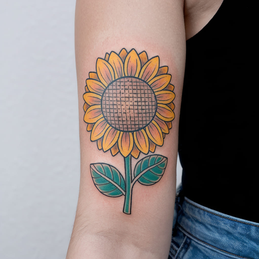 Cheerful Sunflower