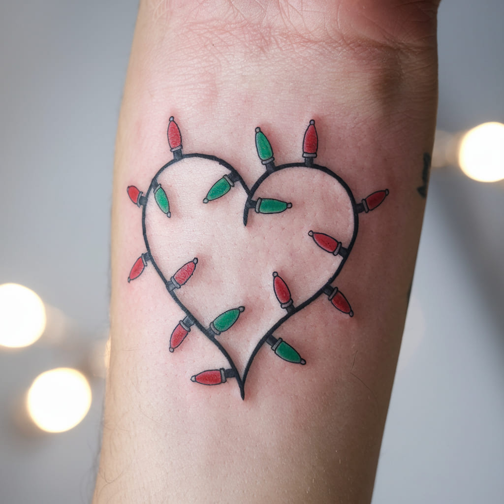 Christmas Lights Heart