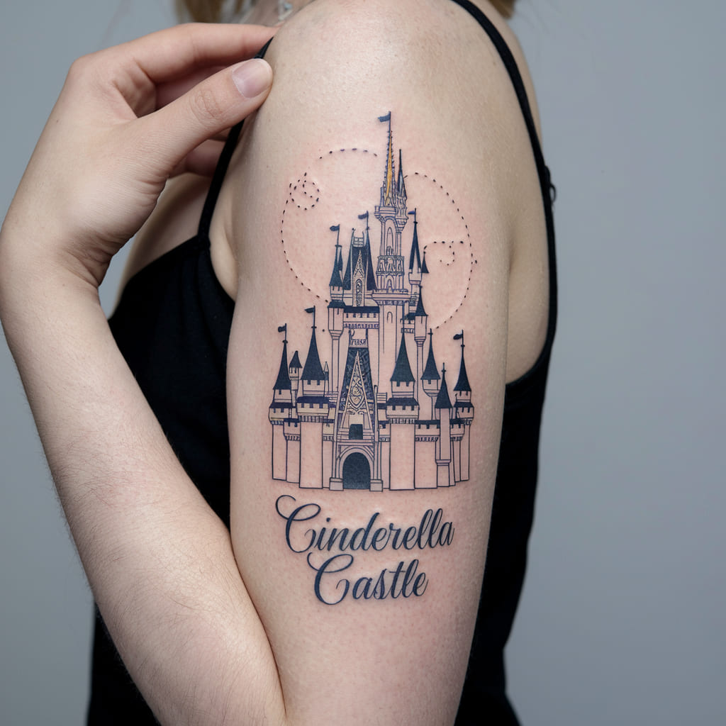 Cinderella Castle Tattoo