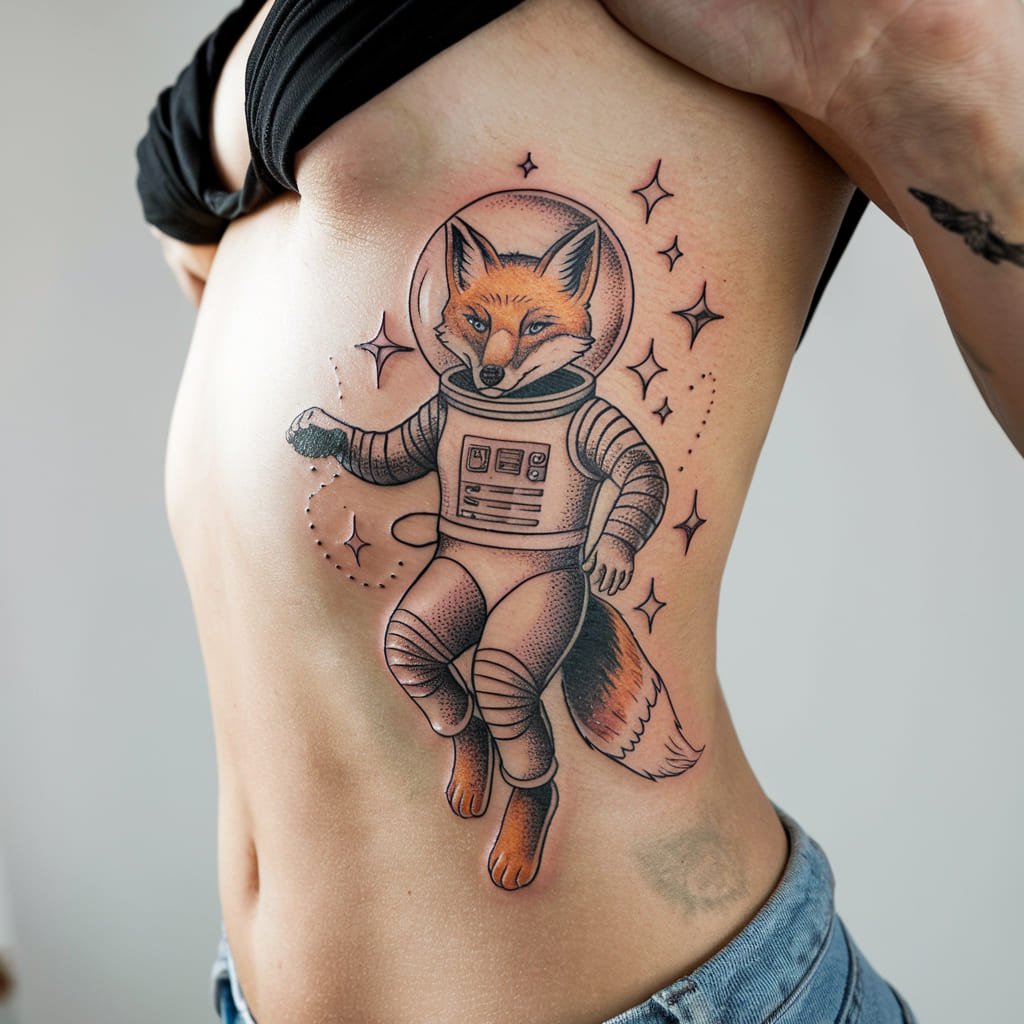 Fox in Space Suit