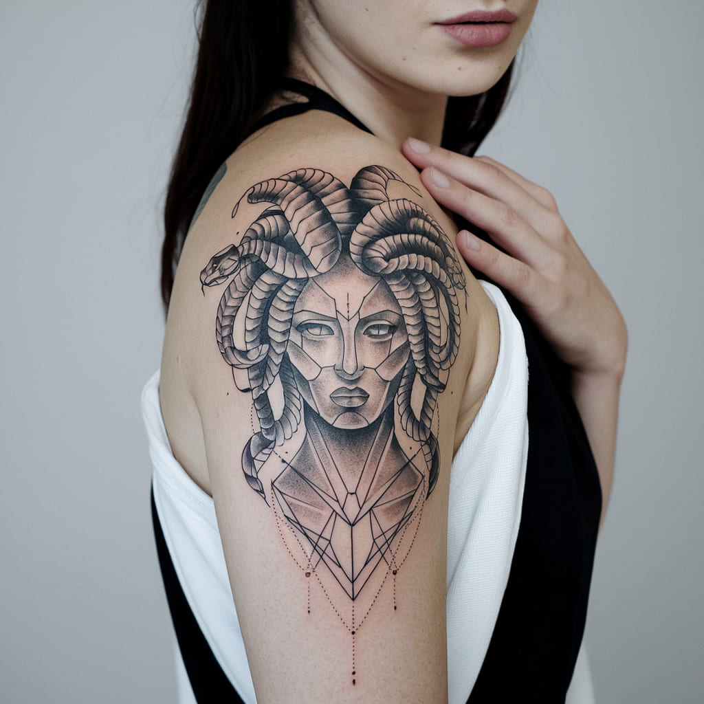 Geometric Tech Medusa