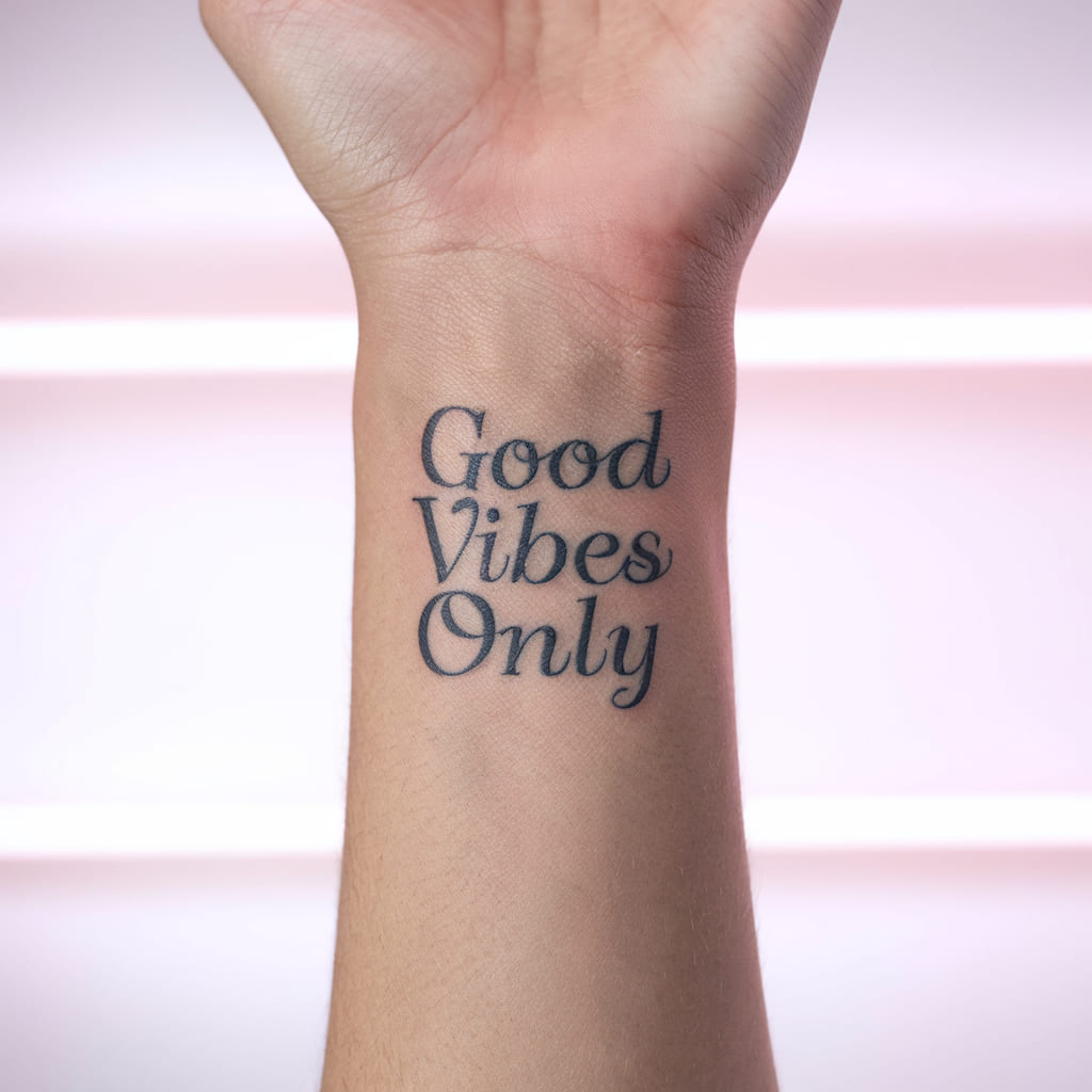 Good Vibes Only Script