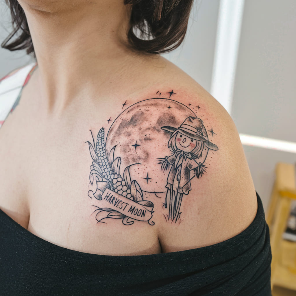 Harvest Moon Tattoo