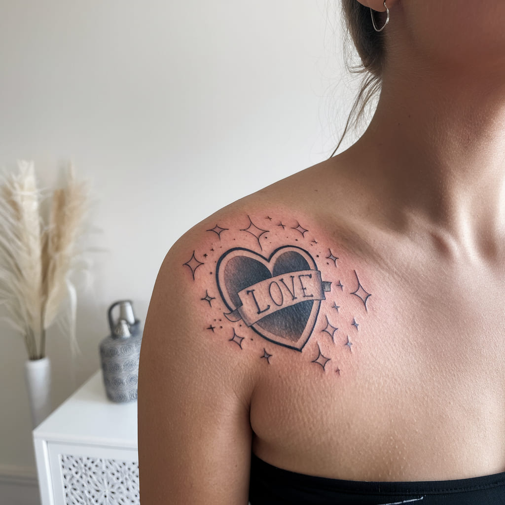 Heart with Stars