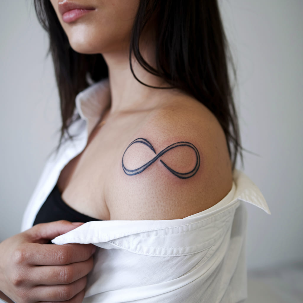 Infinity Heart Shape