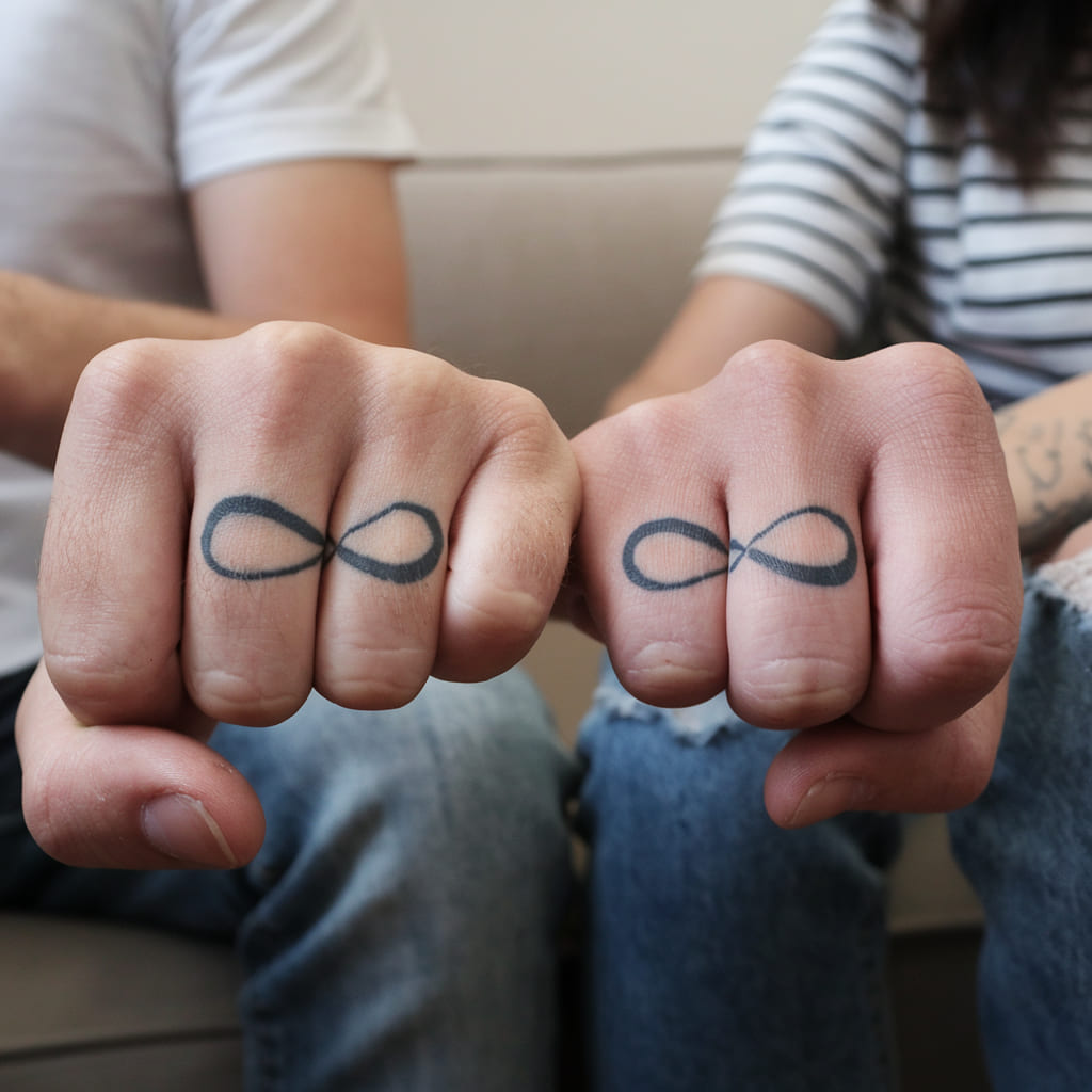 Infinity Symbol Ink For Couple