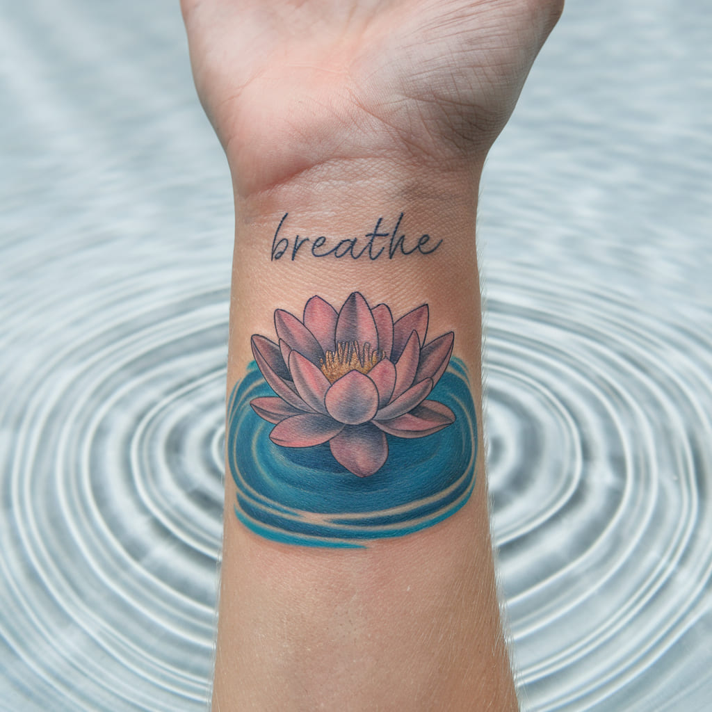 Lotus Flower with Breathe