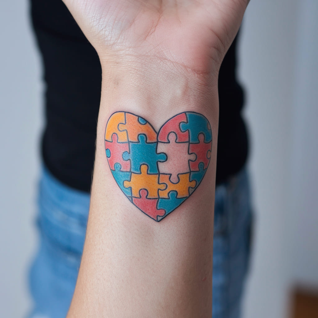 Puzzle Piece Heart