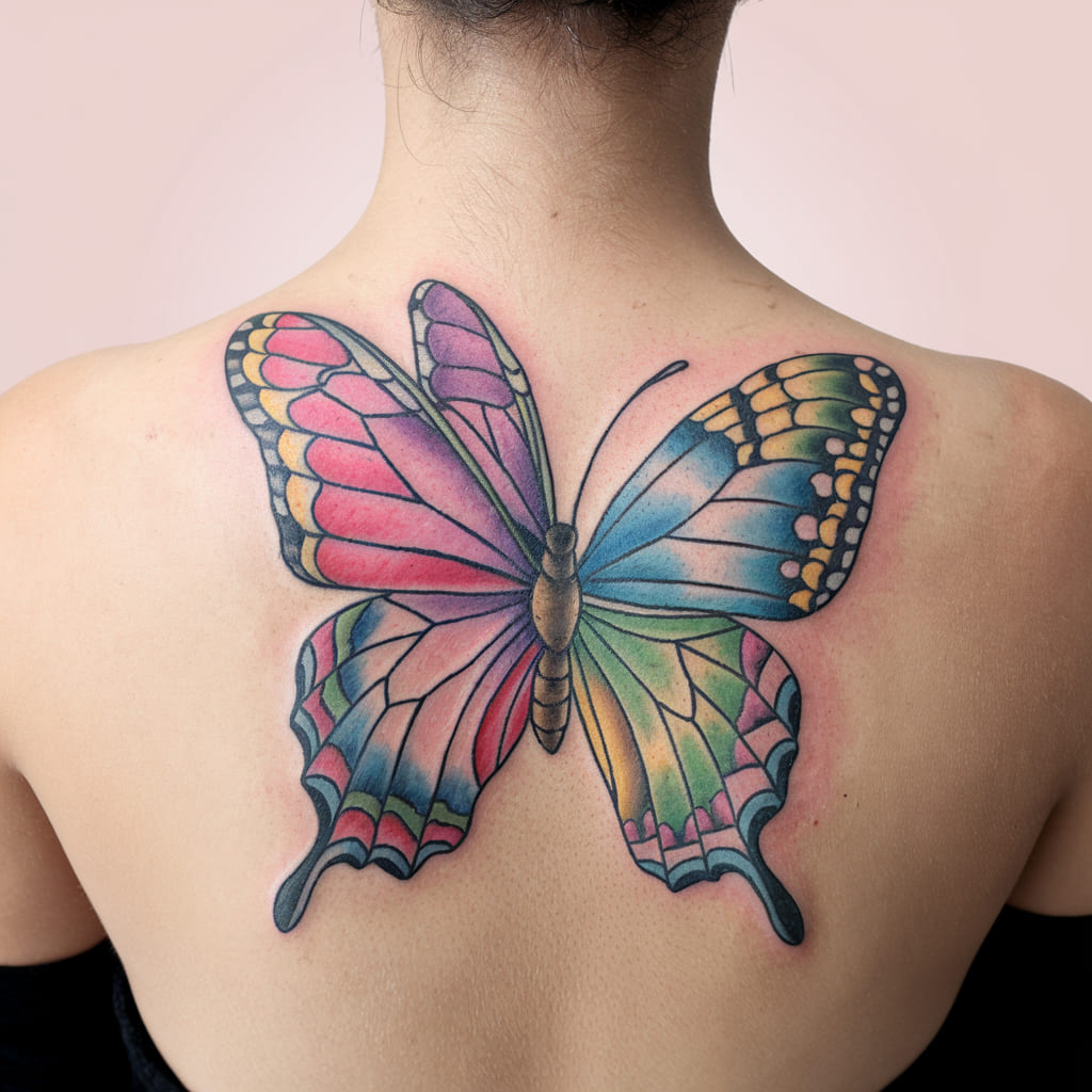 Split Butterfly Design