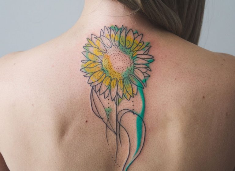 Sunflower-Tattoos-3