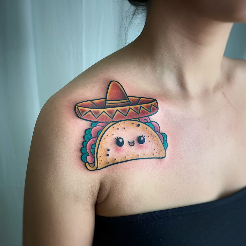 Taco in a Sombrero