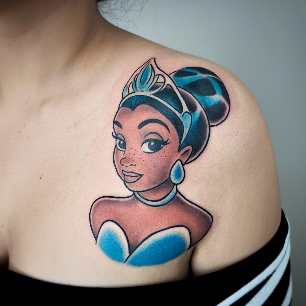 Tiana Tiara Tattoo